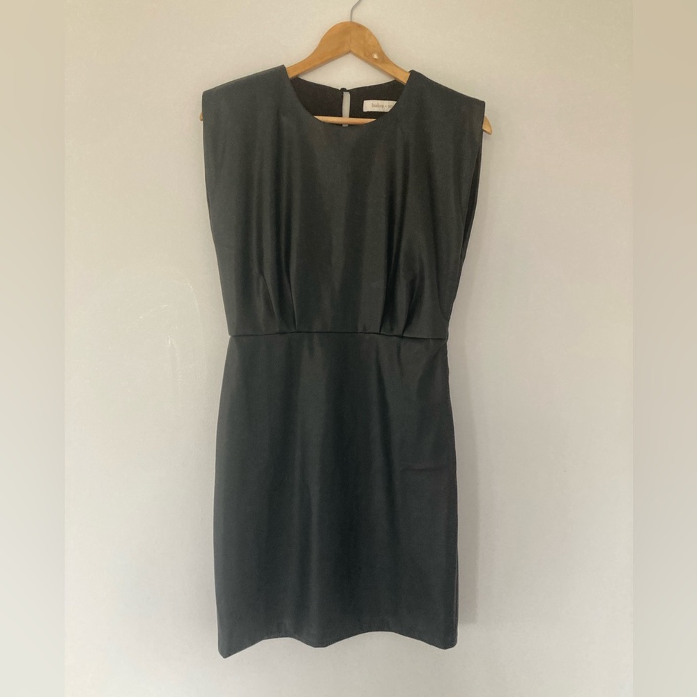 PLEATHER Mini Dress - Picture 2 of 5
